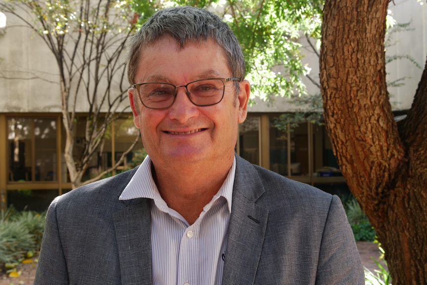 A close up of Neil Westcott