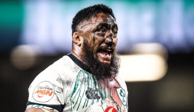 Bundee Aki to miss Ireland’s first three matches after ban for abusing referee