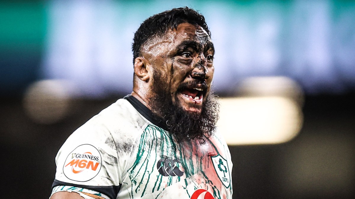 Bundee Aki to miss Ireland’s first three matches after ban for abusing referee