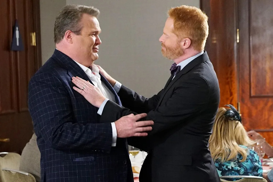 Ron Tom/Disney General Entertainment Content via Getty Eric Stonestreet and Jesse Tyler Ferguson.