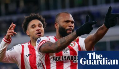 Igor Thiago hat-trick punishes sorry Everton as Brentford overtake them in table | Premier League