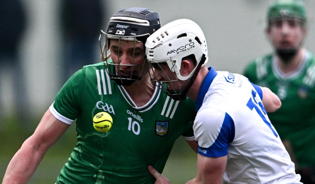 Strong second half showing propels Limerick past Waterford in Munster Hurling League final