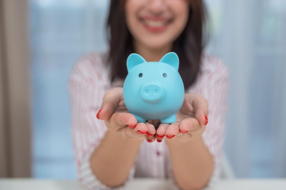 Saving is a good habit to get into to help your long-term finances (Getty)