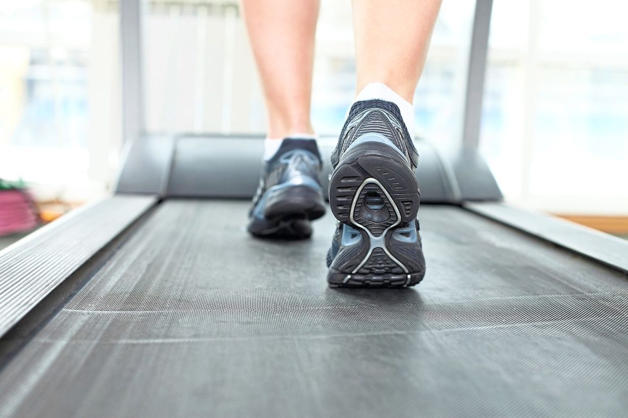 Invest in a good pair of walking shoes that is comfortable, supportive and minimises the risk of injuries. — TNS