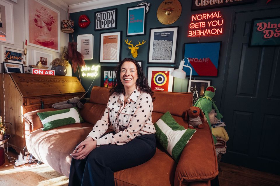 Gill Costelloe at her home in South Dublin, photographed by Ruth Medjber for the series, Sin Scéal Eile