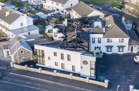 Dolmen Hall Guest House in Carlow town gutted by fire - News