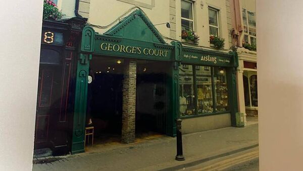The Barronstrand Street entrance to George's Court where Carter's is now located.
