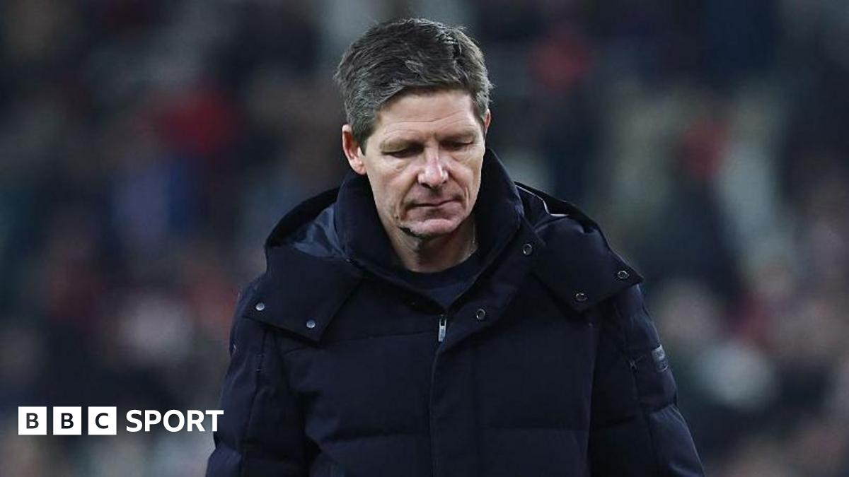 Crystal Palace manager Oliver Glasner