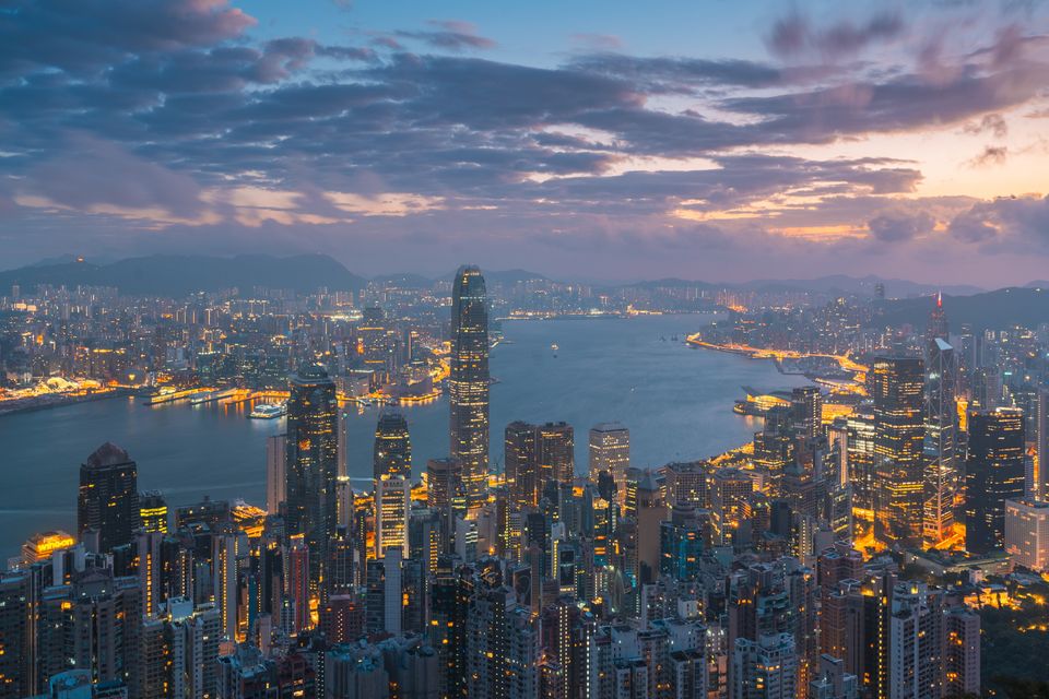 Hong Kong's skyline. Photo: Marco Bottigelli/Getty