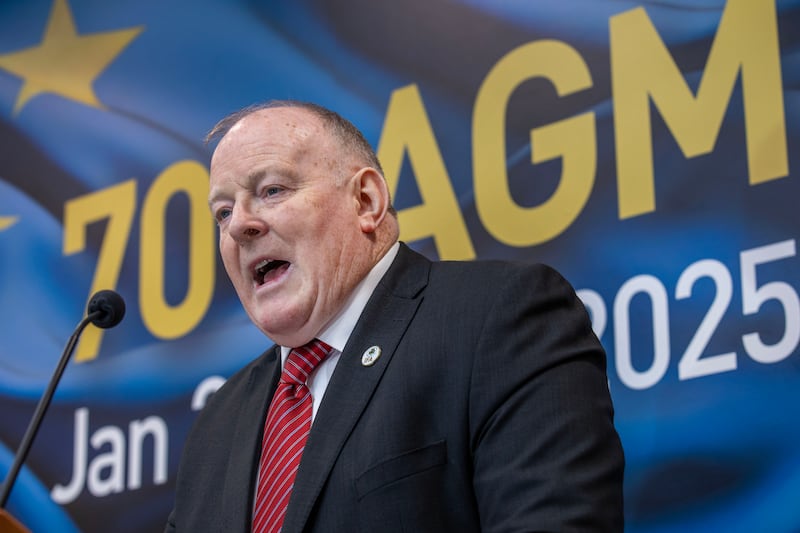 IFA president Francie Gorman. Photograph: Finbarr O'Rourke