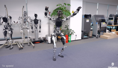 Watch awkward Chinese humanoid robot lay it all down on the dance floor