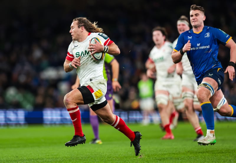 Ulster winger Werner Kok has scored seven tries in his last four games. Photograph: Morgan Treacy/Inpho