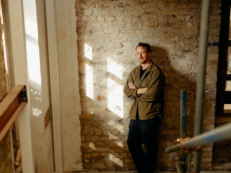 Cúán Greene in Millbrook House at Ómós, his new venture in Abbeyleix, which is due to open this year
