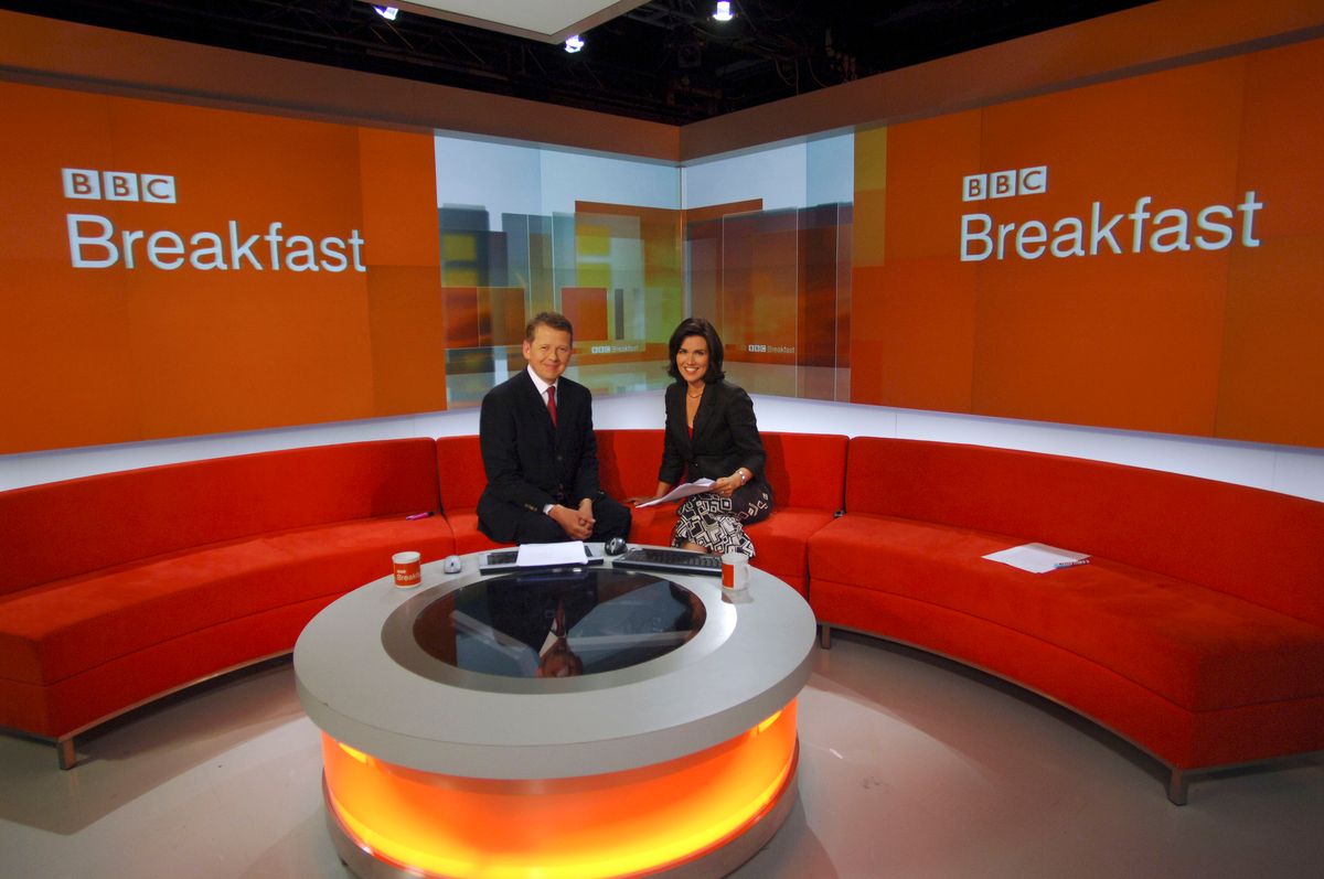 Bill and Susanna worked together on BBC Breakfast years ago
