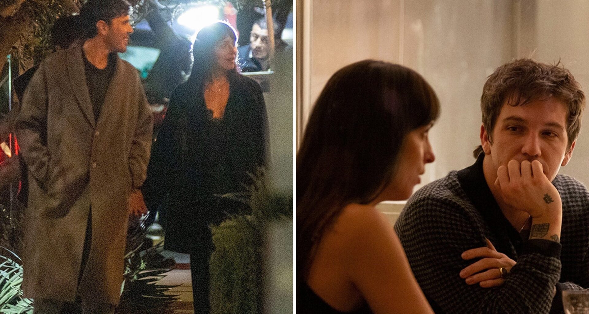Dakota Johnson and Role Model Leave Dinner Date Holding Hands