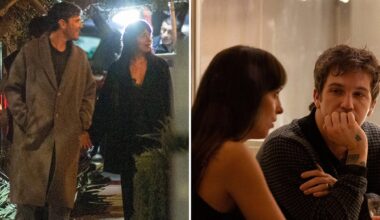 Dakota Johnson and Role Model Leave Dinner Date Holding Hands