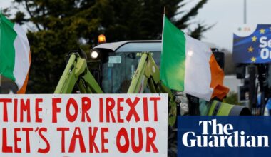 Thousands of Irish farmers protest against EU-Mercosur trade deal | Ireland