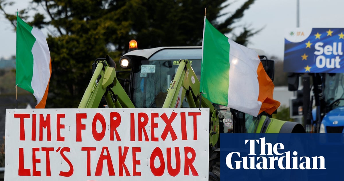 Thousands of Irish farmers protest against EU-Mercosur trade deal | Ireland