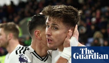 Tom Cairney earns Fulham a point at Crystal Palace with late leveller | Premier League