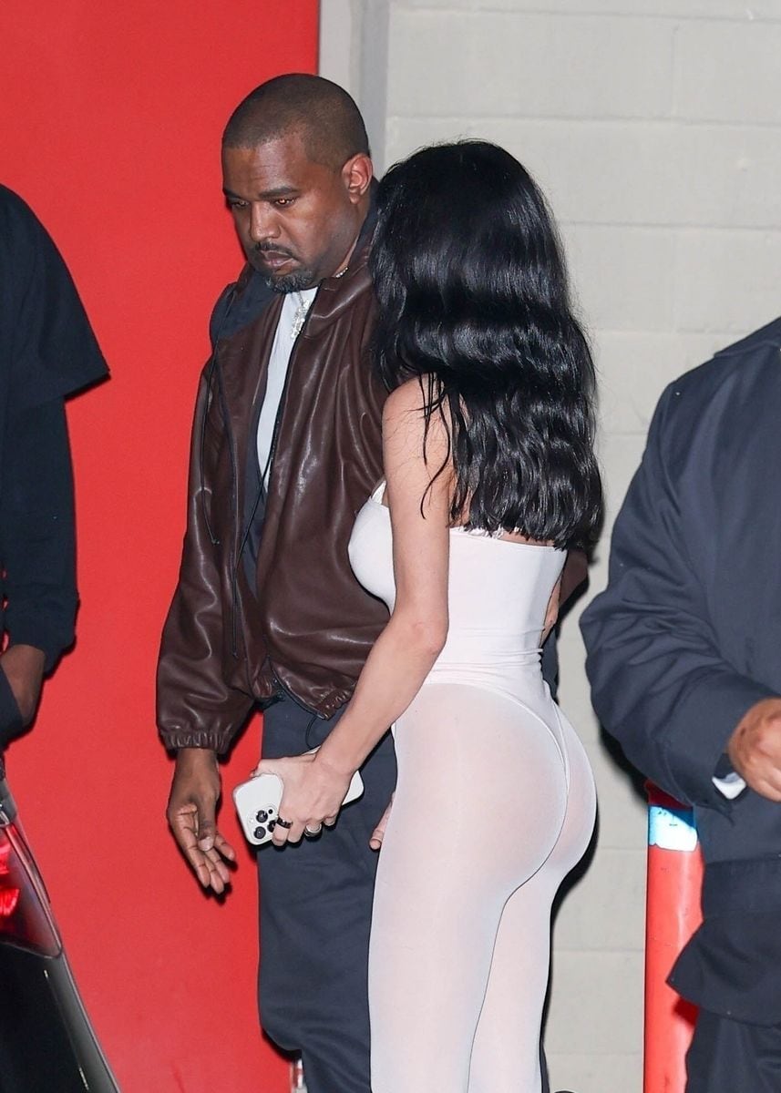 
Stylish couple Kanye West and Bianca Censori are spotted stepping out for a movie date night in Los Angeles. The low key duo were there to watch Sydney Sweeney's latest thriller, 'The Housemaid.'