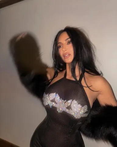 Kim Kardashian/Instagram NYE look