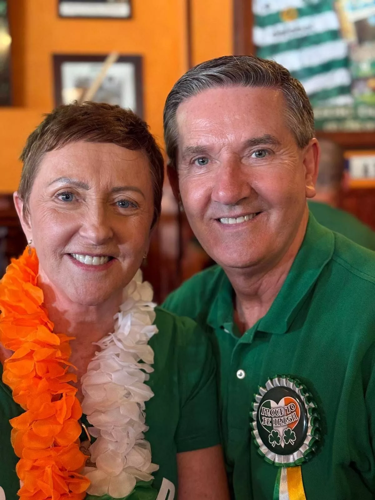 Daniel O'Donnell with wife Majella