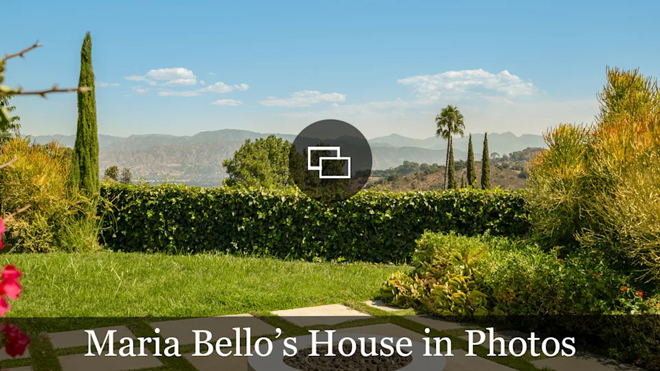 8251 Skyline Maria Bello House LA