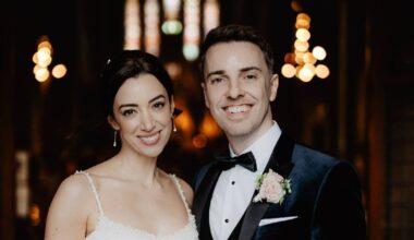 ‘Our ceremony felt like a reunion concert with our music friends’