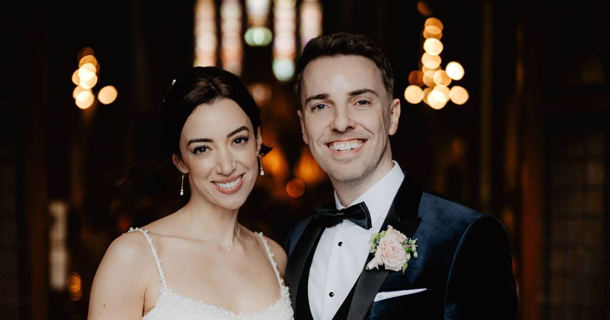 ‘Our ceremony felt like a reunion concert with our music friends’