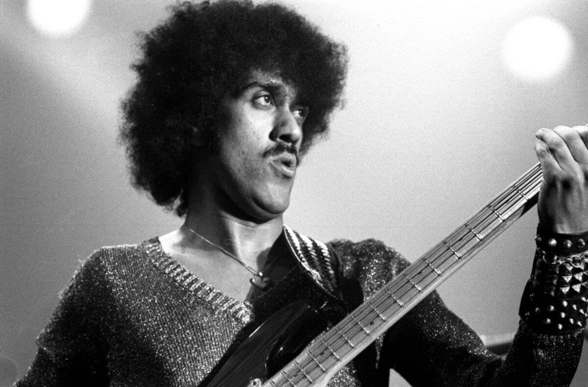 Phil Lynott performing with Thin Lizzy at Cork City Hall on February 23, 1982. Less than four years later, The Rocker was dead. Picture: Irish Examiner Archive/Eddie O'Hare