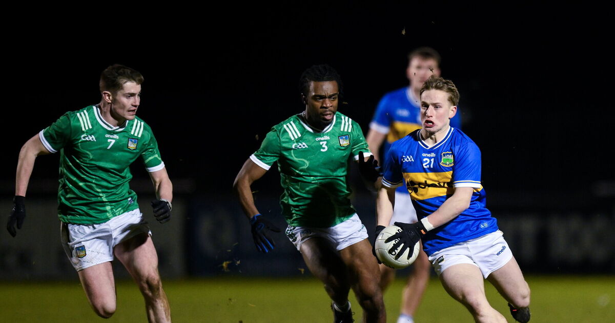 Tipperary ease past Limerick by 11-points in McGrath Cup