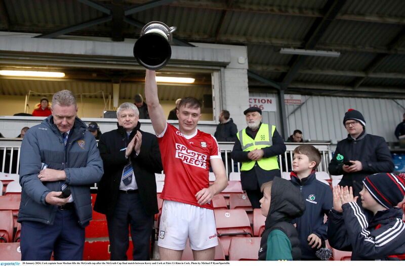 Cork have won the McGrath Cup on the last two occasions. Picture: Michael P Ryan/Sportsfile