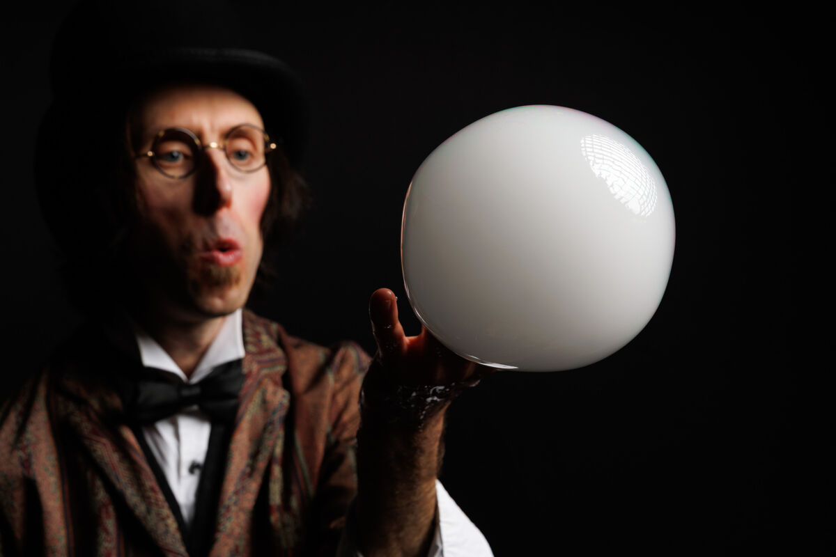 Finn Jesch, Bubbleologist, Scarriff, Co Clare. Picture: Eamon Ward