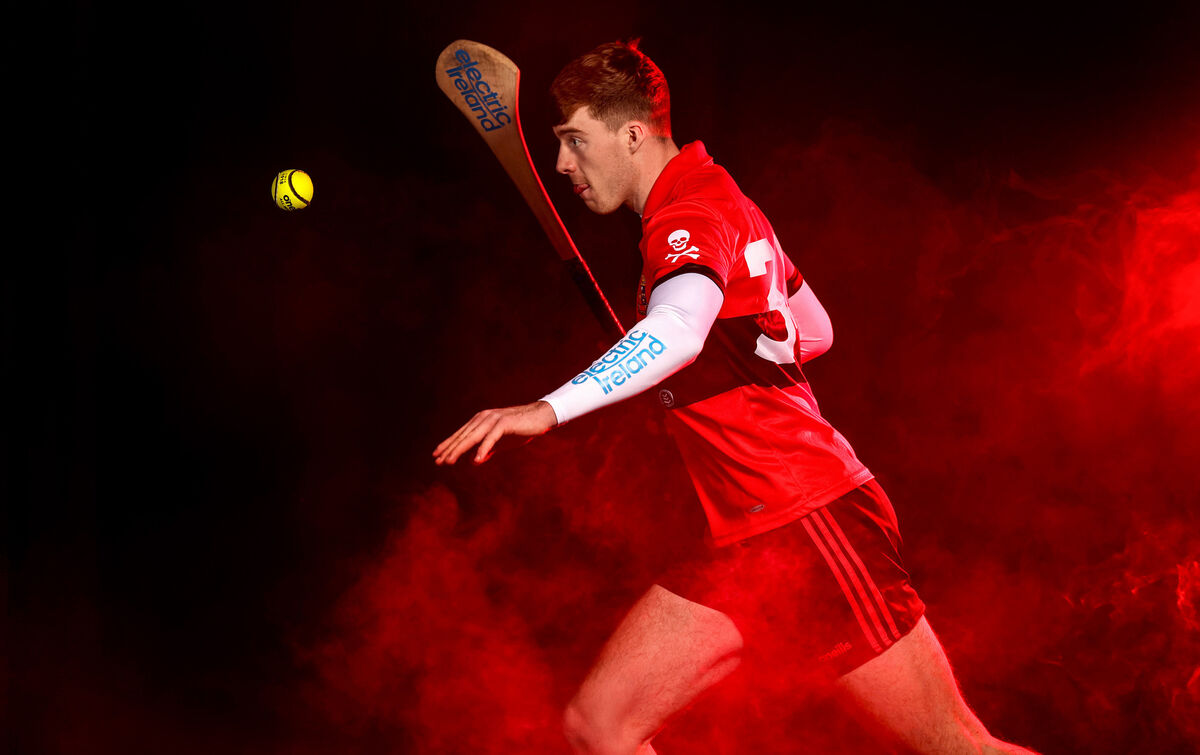 Cork and UCC defender Eoin Downey at the launch of the Electric Ireland GAA Higher Education Championships. Pic: Dan Sheridan/Inpho