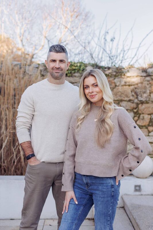 Jess Redden and Rob Kearney. Picture: Bríd O'Donovan.