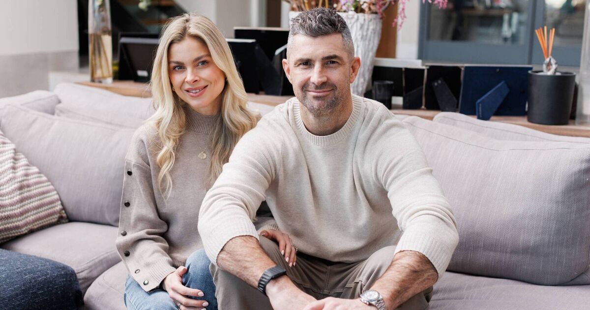 Jess Redden and Rob Kearney on family life, wellness habits and finding balance at home