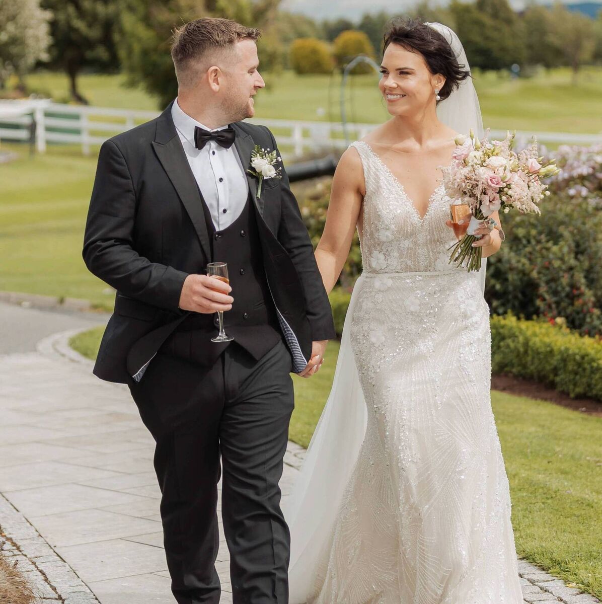 Aine Keogh and Dessie Lennon. Pictures: Hu O’Reilly Photography 