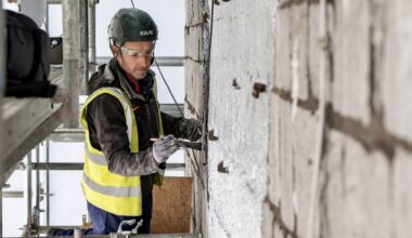 Scaffolding to remain on Shandon’s four-faced liar as cleaning works are carried out
