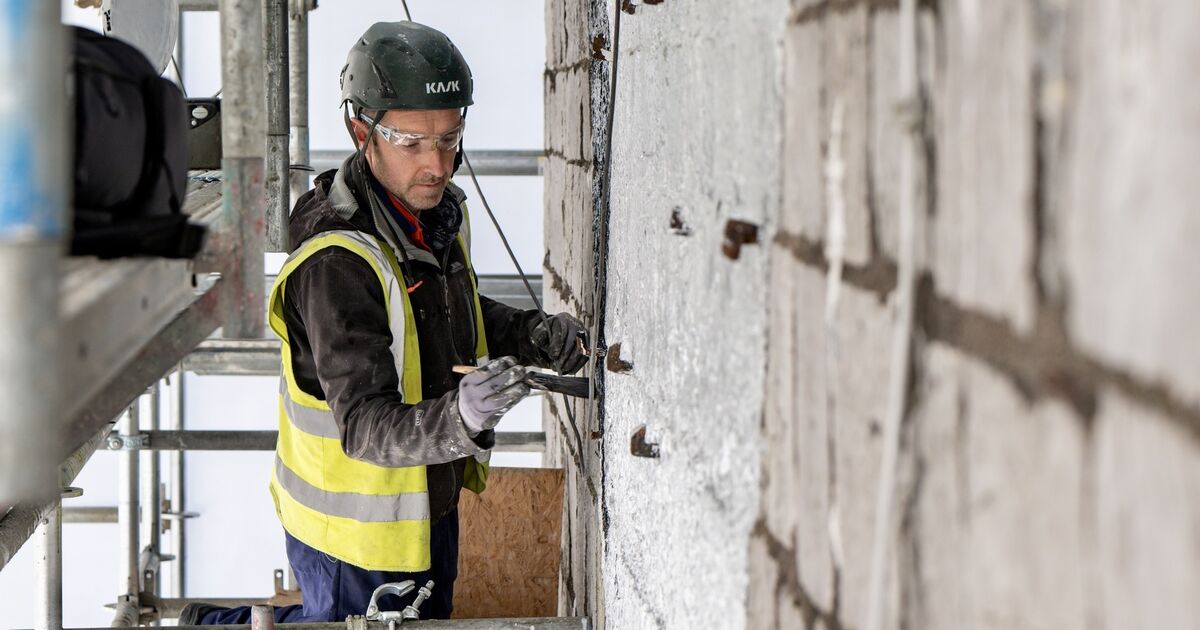 Scaffolding to remain on Shandon’s four-faced liar as cleaning works are carried out