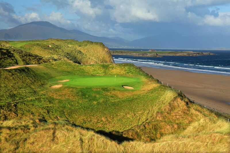 The 16th hole at Tralee Golf Club at Barrow. Picture: David Cannon, Getty