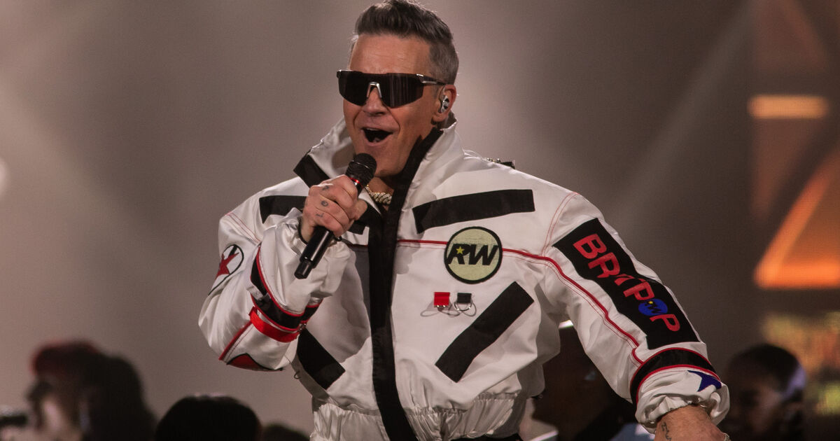 He mightn't really be Britpop, but you should still let Robbie Williams entertain you 