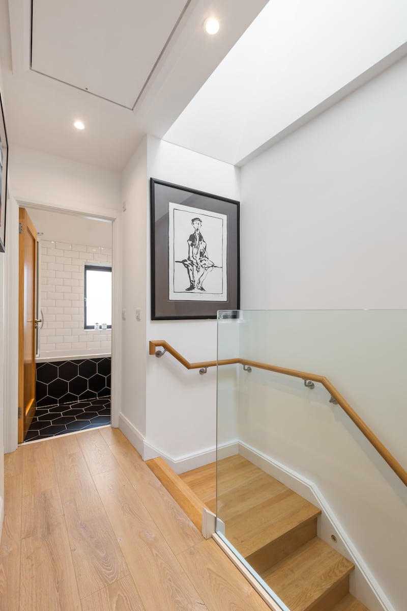 Light-filled stairwell