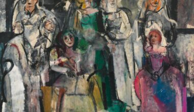 Grace Hartigan, "Grand Street Brides," 1954. © Whitney Museum of American Art/Licensed by Scala/Art Resource, NY.