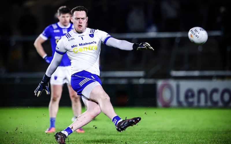 Scotstown's Rory Beggan scores a point against Kilcoo in the Ulster Club SFC final last month. Photograph: Dan Clohessy/INPHO