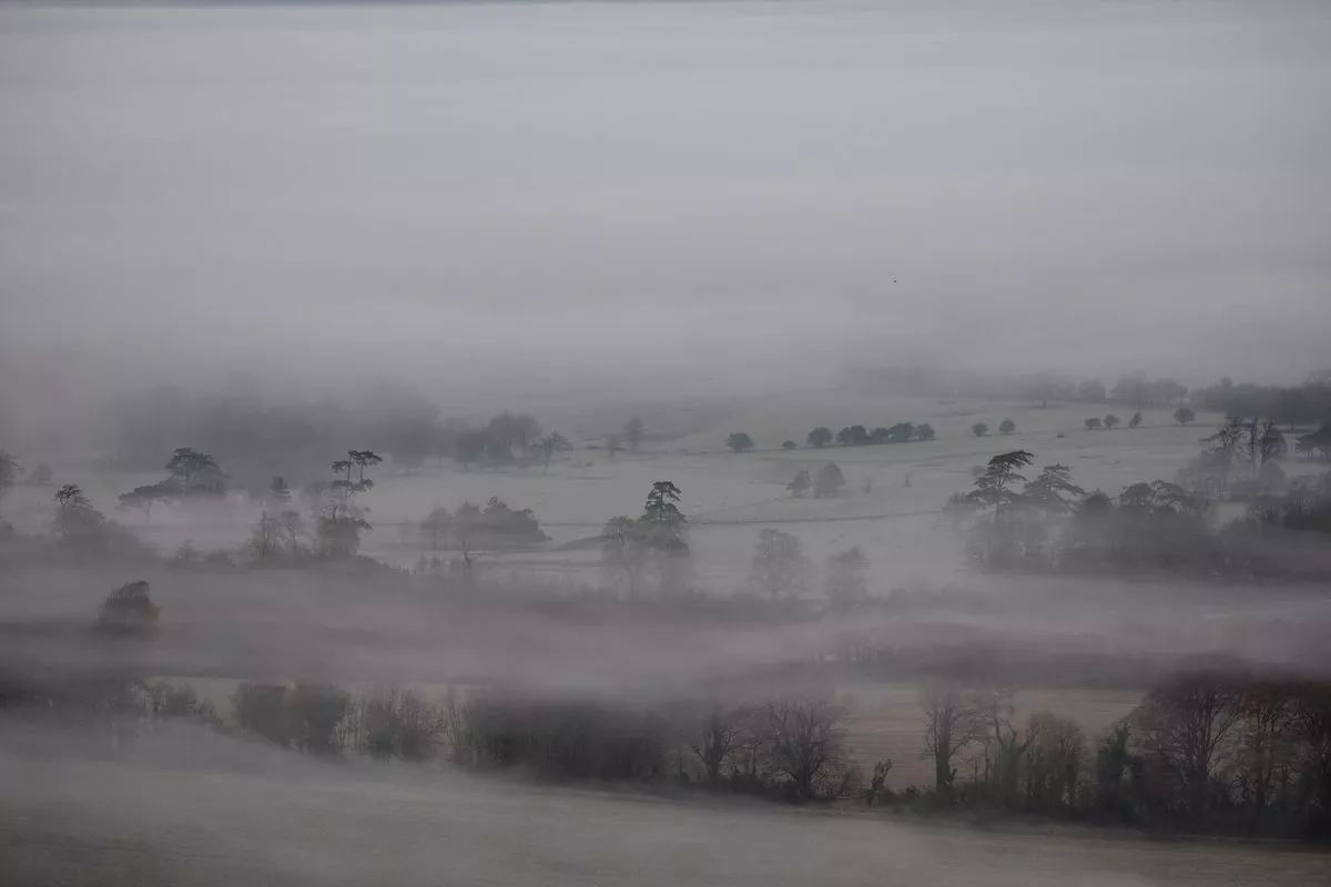 Met Eireann has forecast patches of mist and fog