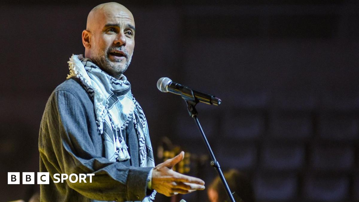 Manchester City manager Pep Guardiola