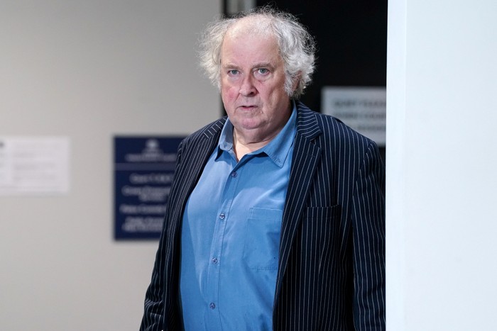 Nigel Bates stands in court in EastEnders