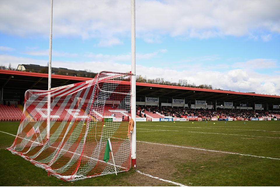 A general view of Celtic Park in Derry. Photo: Ben McShane/Sportsfile