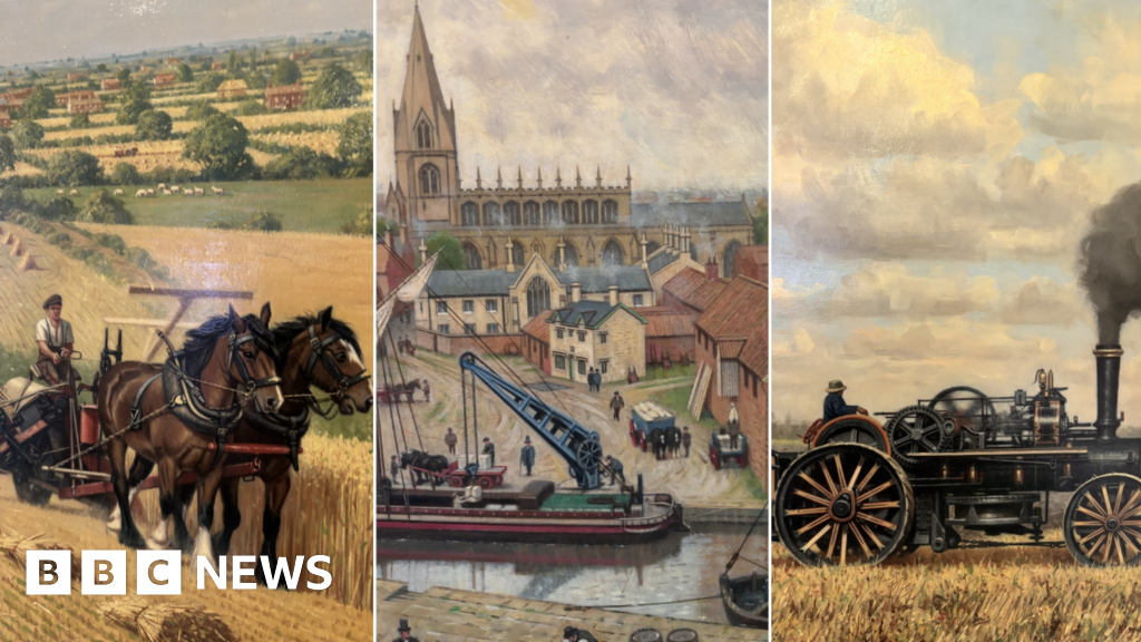 Robin Wheeldon oil paintings capture rural life in Lincolnshire