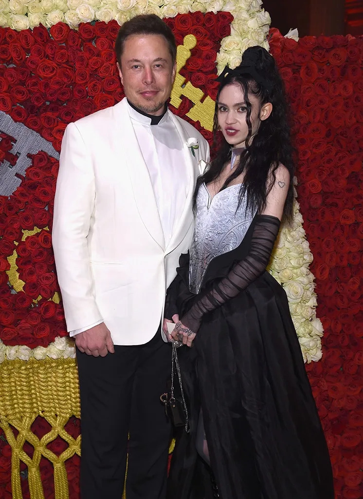 Elon Musk, Grimes, Met Gala 2018